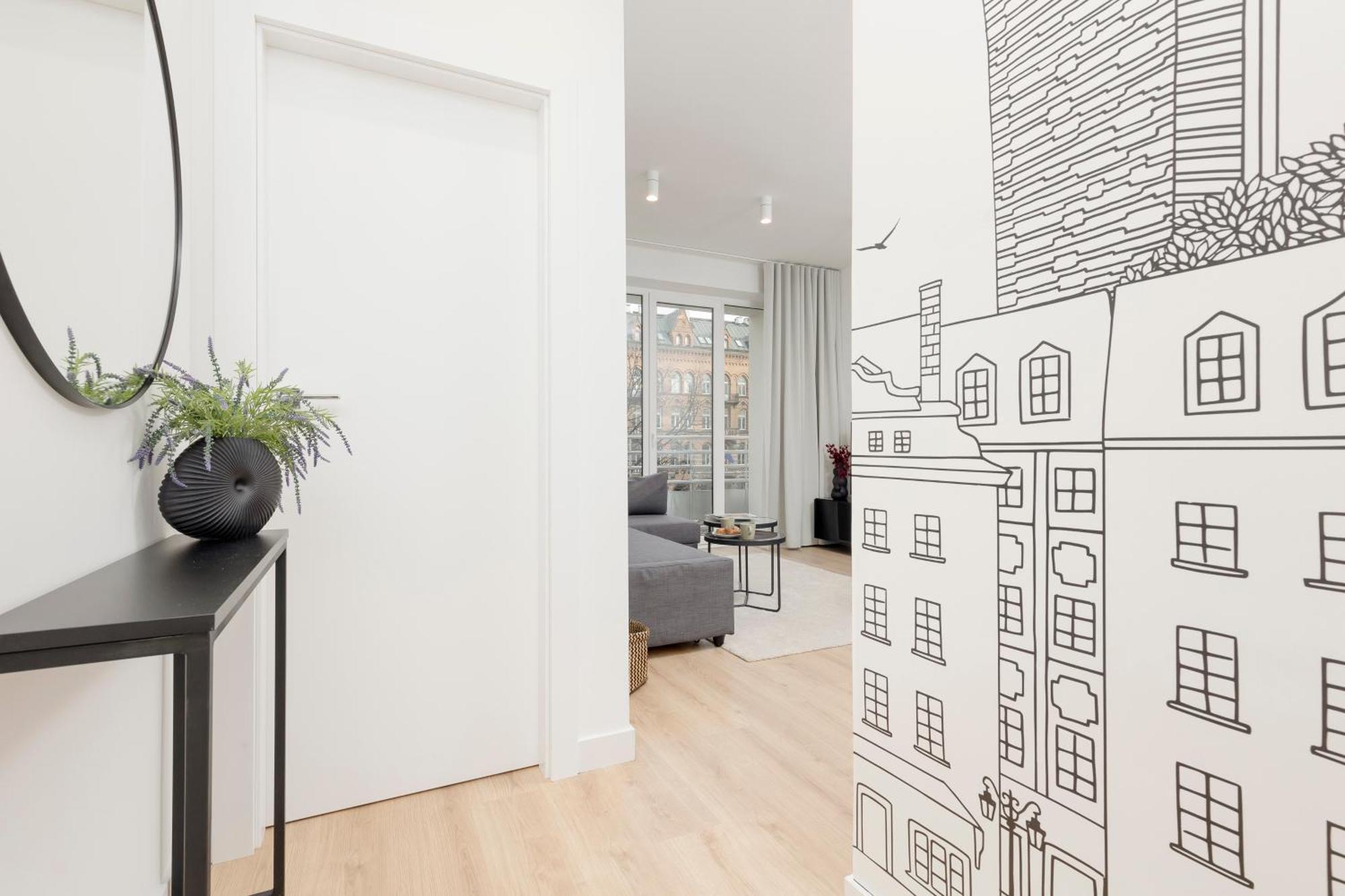 Amazing Spacious Apartments In Warsaw City Center By Noclegi Renters Exterior photo